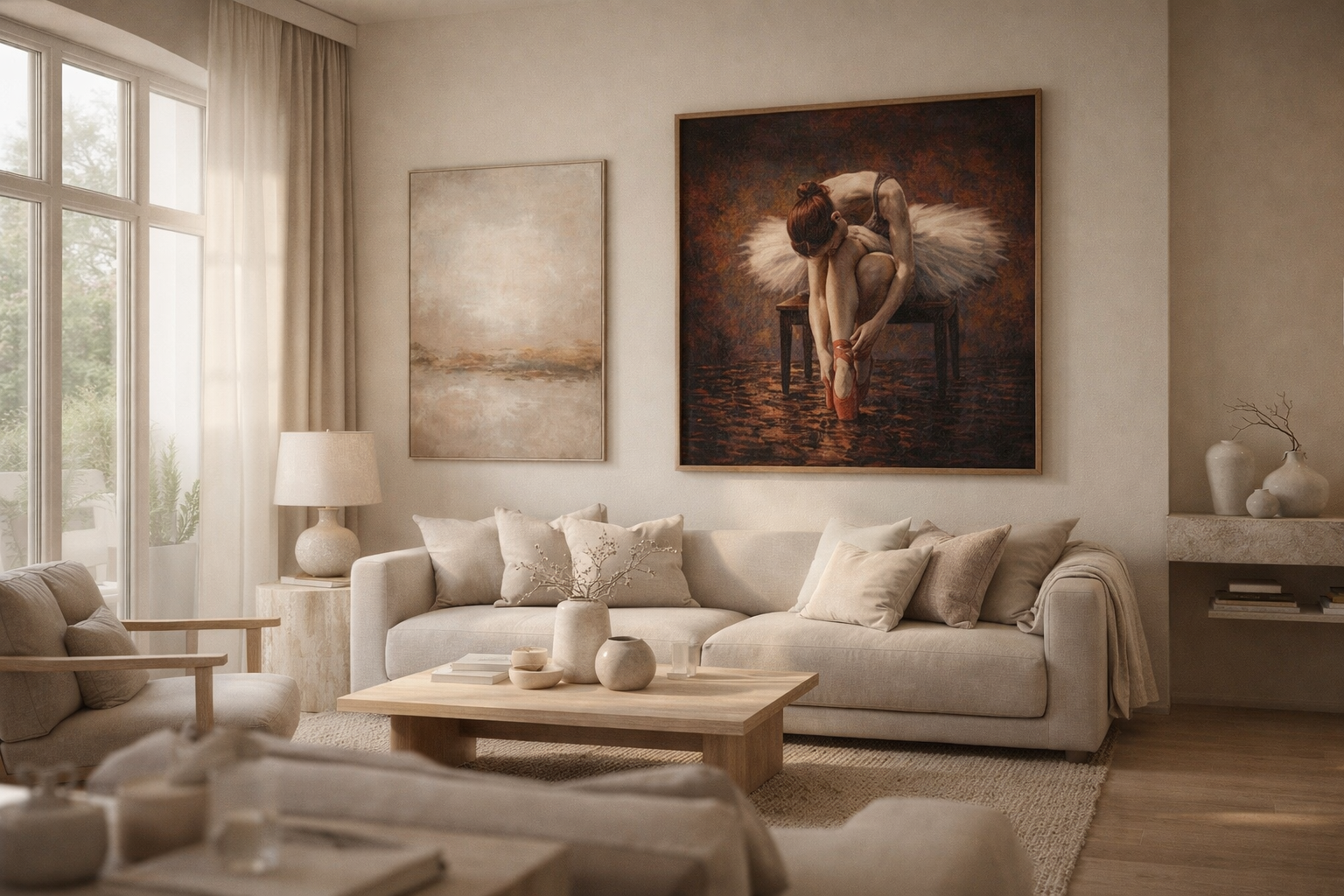 Hoe je met kunst meer sfeer en luxe creëert in huis