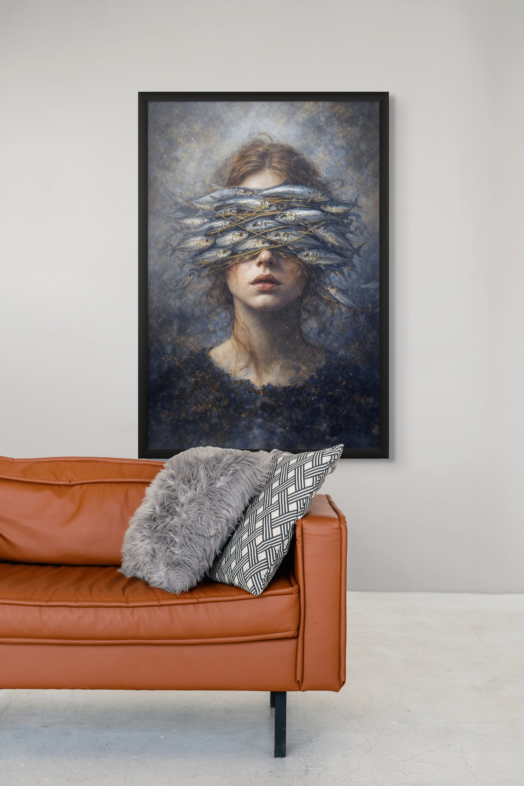 Kust Wanddecoratie Zee Dromen – Zilte Canvas of Aluminium Woonkamer Print