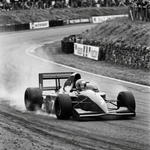 Aan de Limiet – vintage motorsport wanddecoratie