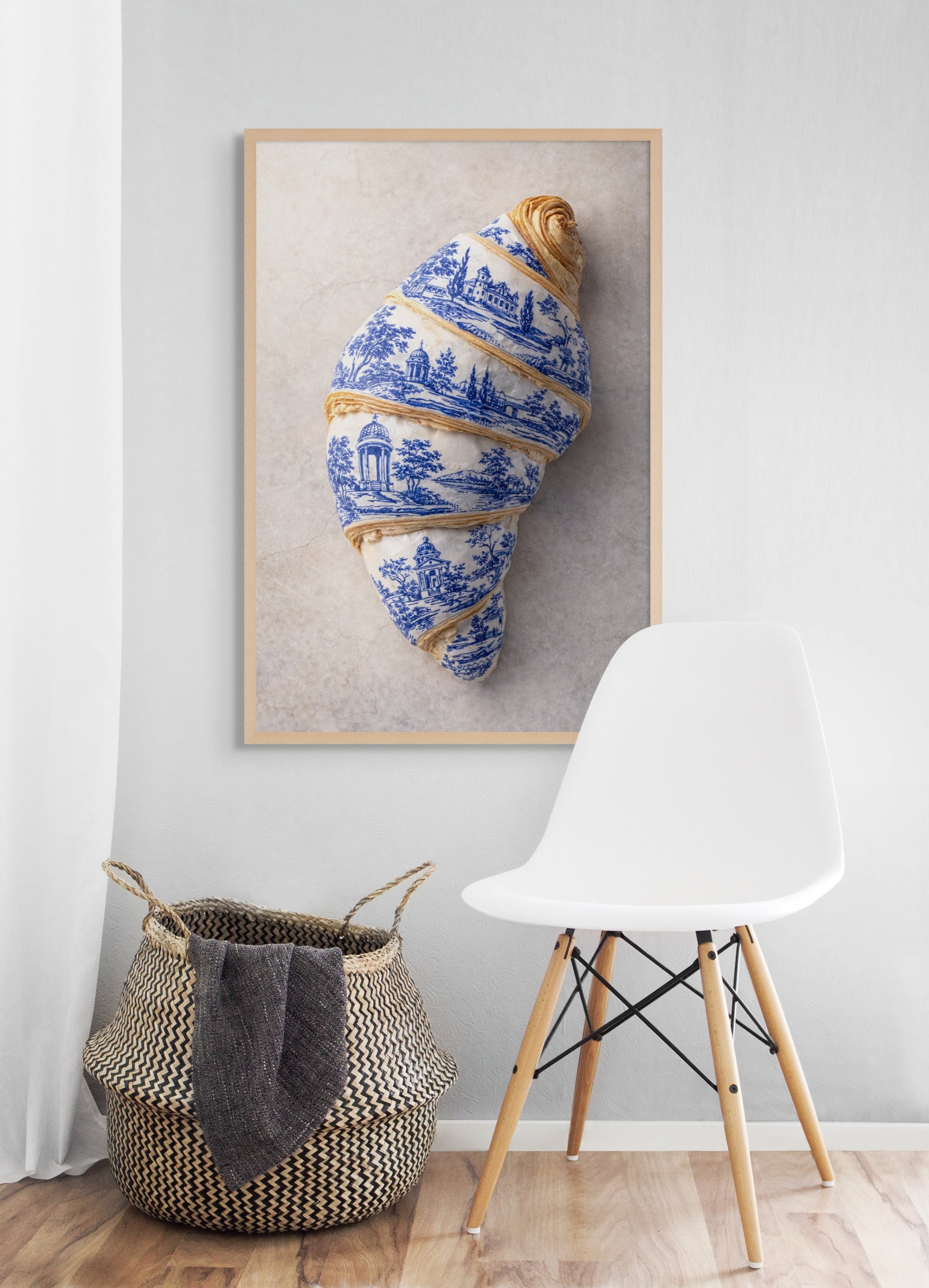 Mondlicht über Porto Celeste – Wandbild auf Leinwand, Aluminium oder Poster