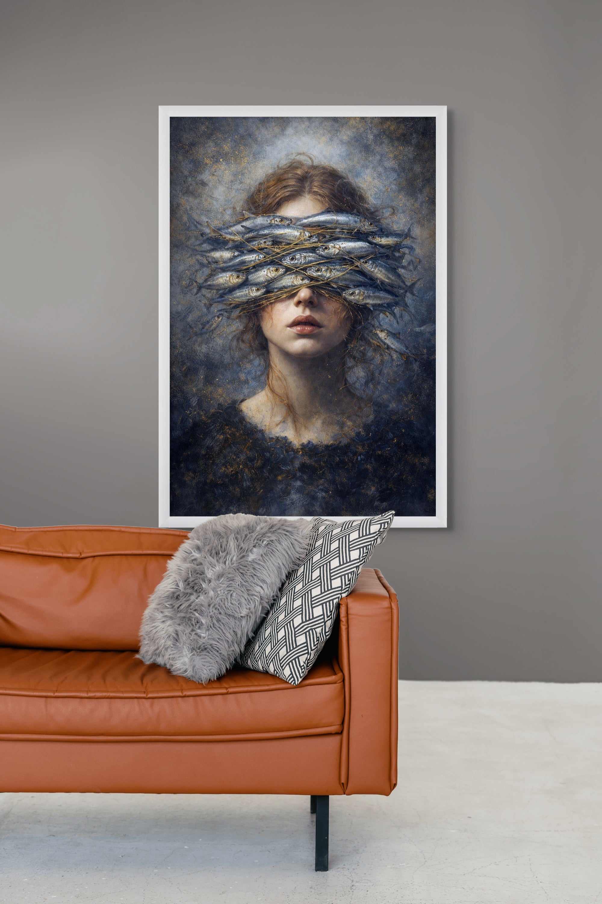 Kust Wanddecoratie Zee Dromen – Zilte Canvas of Aluminium Woonkamer Print