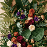 Bloemen en Bladeren – weelderig botanisch arrangement