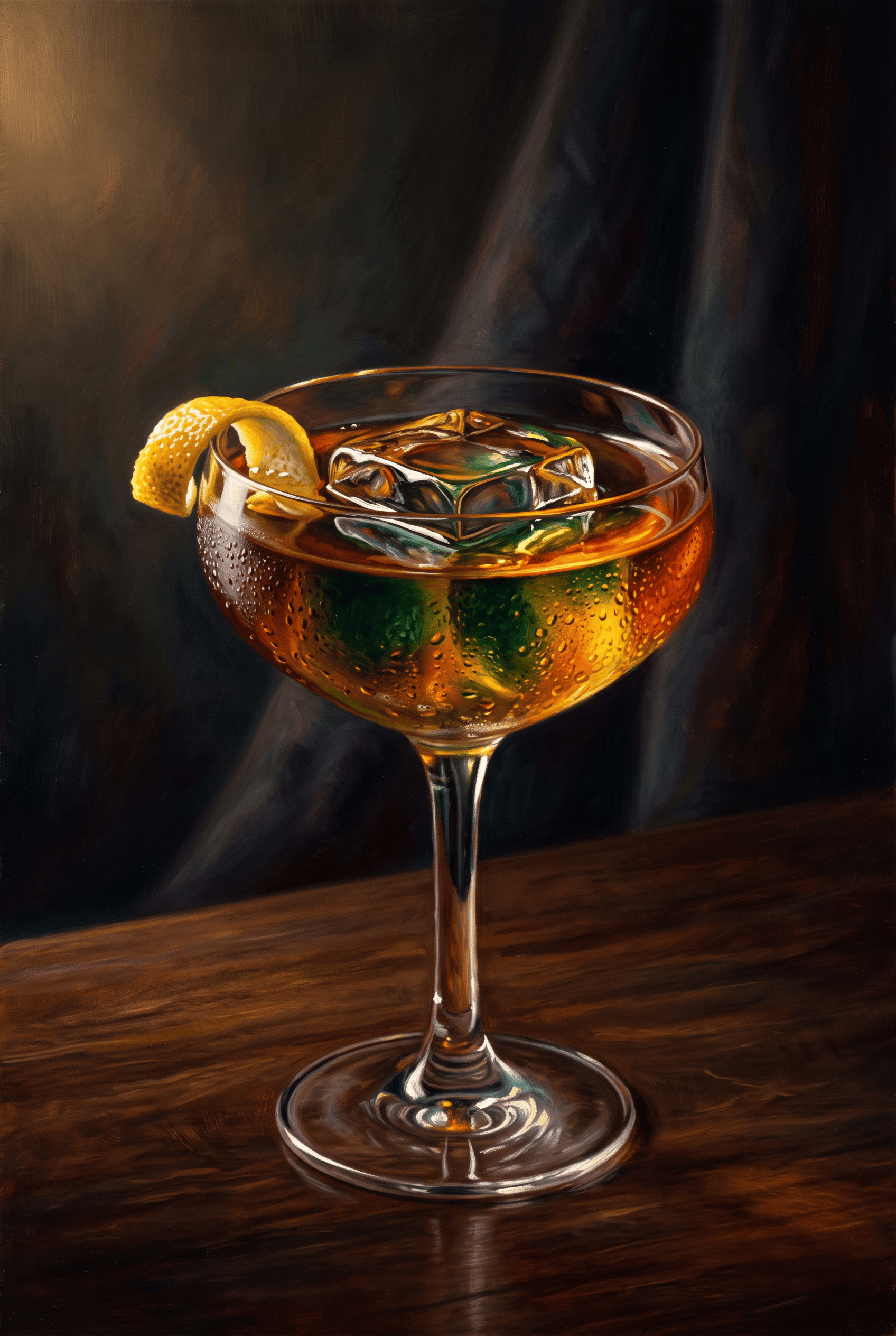 Cocktail Moment – elegante cocktail in avondlicht