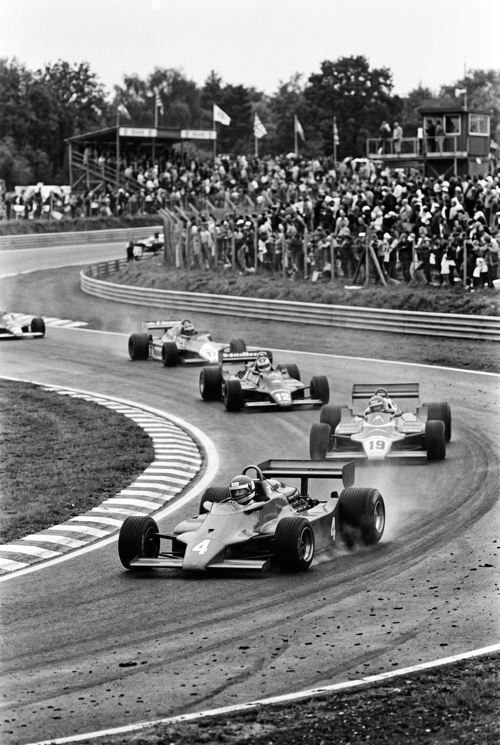 De Kopgroep – vintage motorsport wanddecoratie