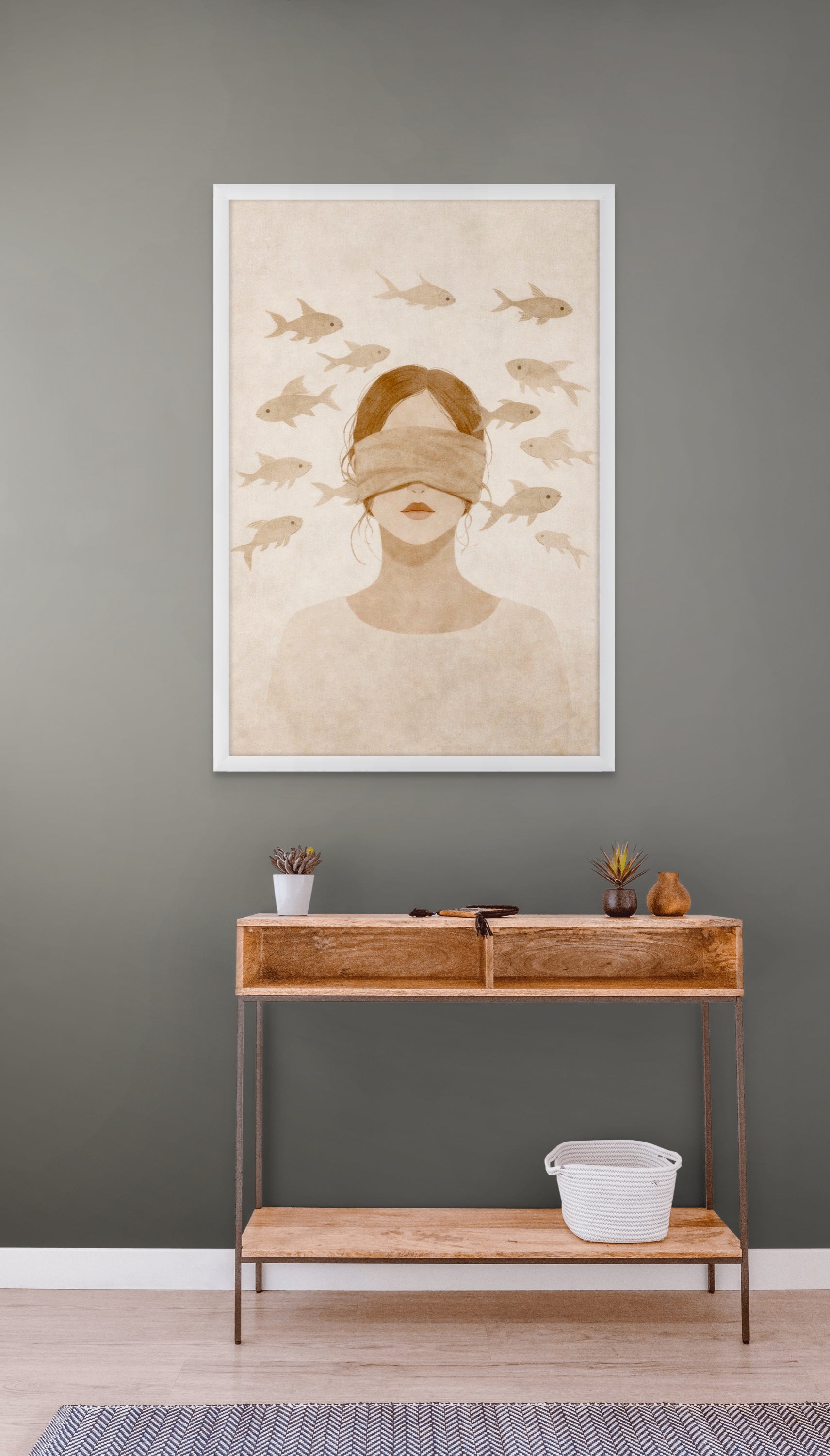 Onderwaterwereld Wanddecoratie Vissen – Dromerig Oceaan Canvas Print