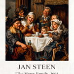 Familie vol Avondstreken