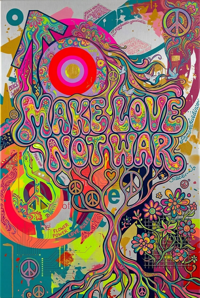 Icons Fade Legends Stay Wall Decor – Pop Art Statement Canvas Print