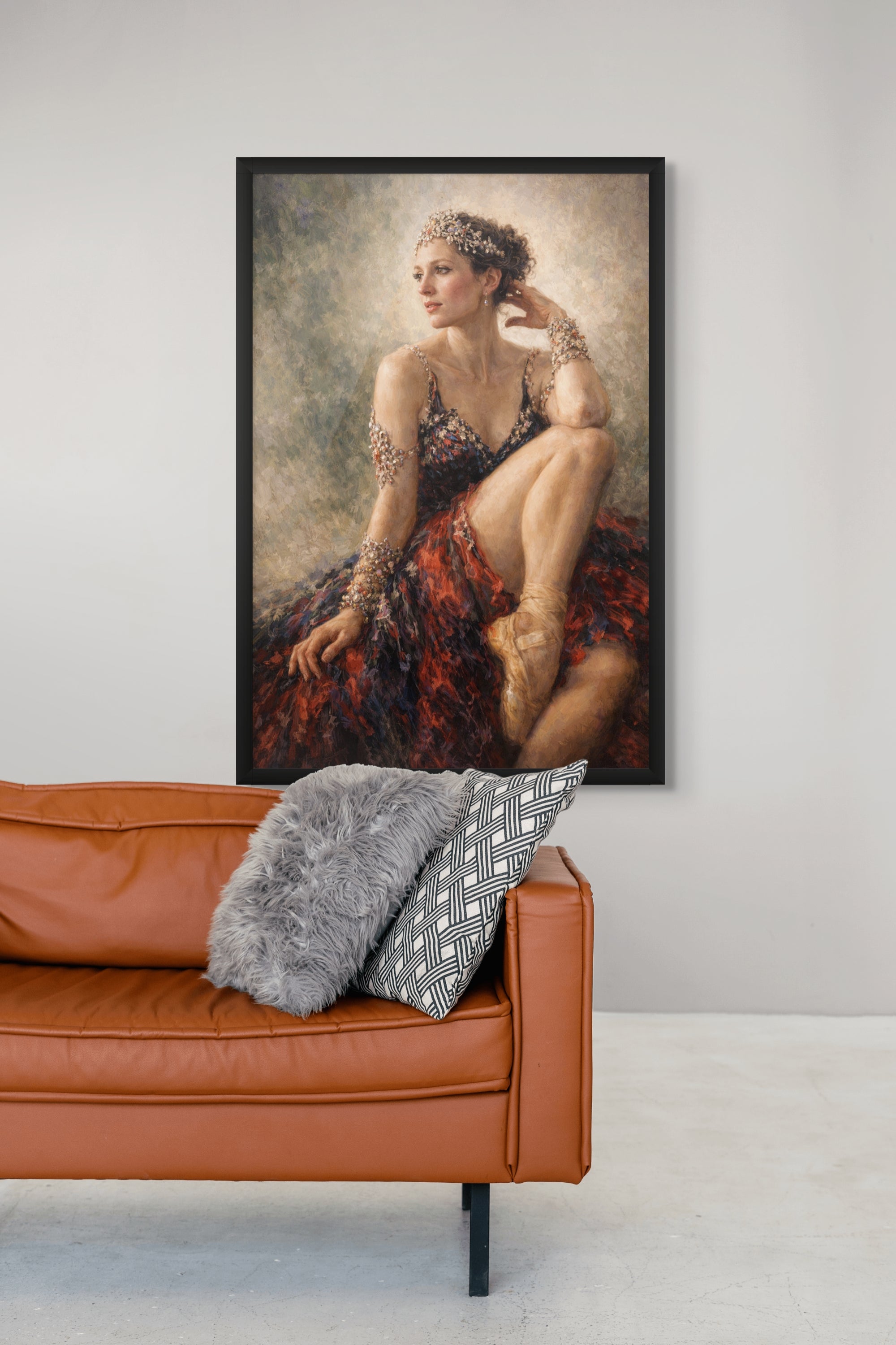 Mondlicht über Porto Celeste – Wandbild auf Leinwand, Aluminium oder Poster