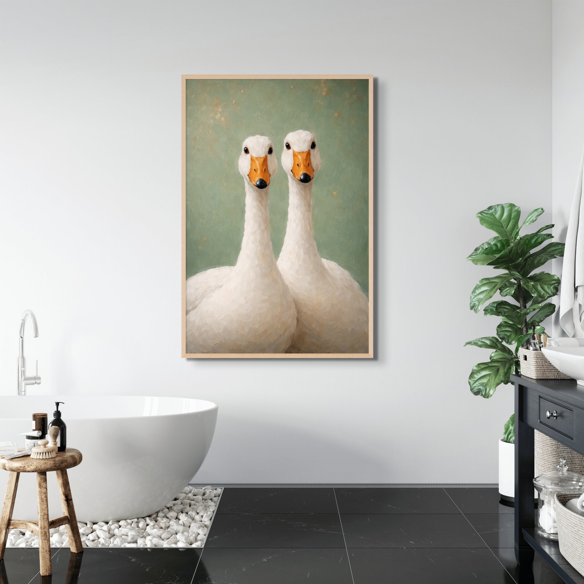 Kleurrijke Vogels Wanddecoratie – Vrolijke Natuur Canvas Print