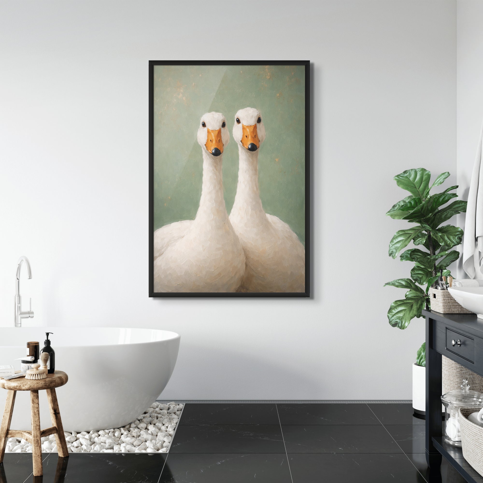 Kleurrijke Vogels Wanddecoratie – Vrolijke Natuur Canvas Print
