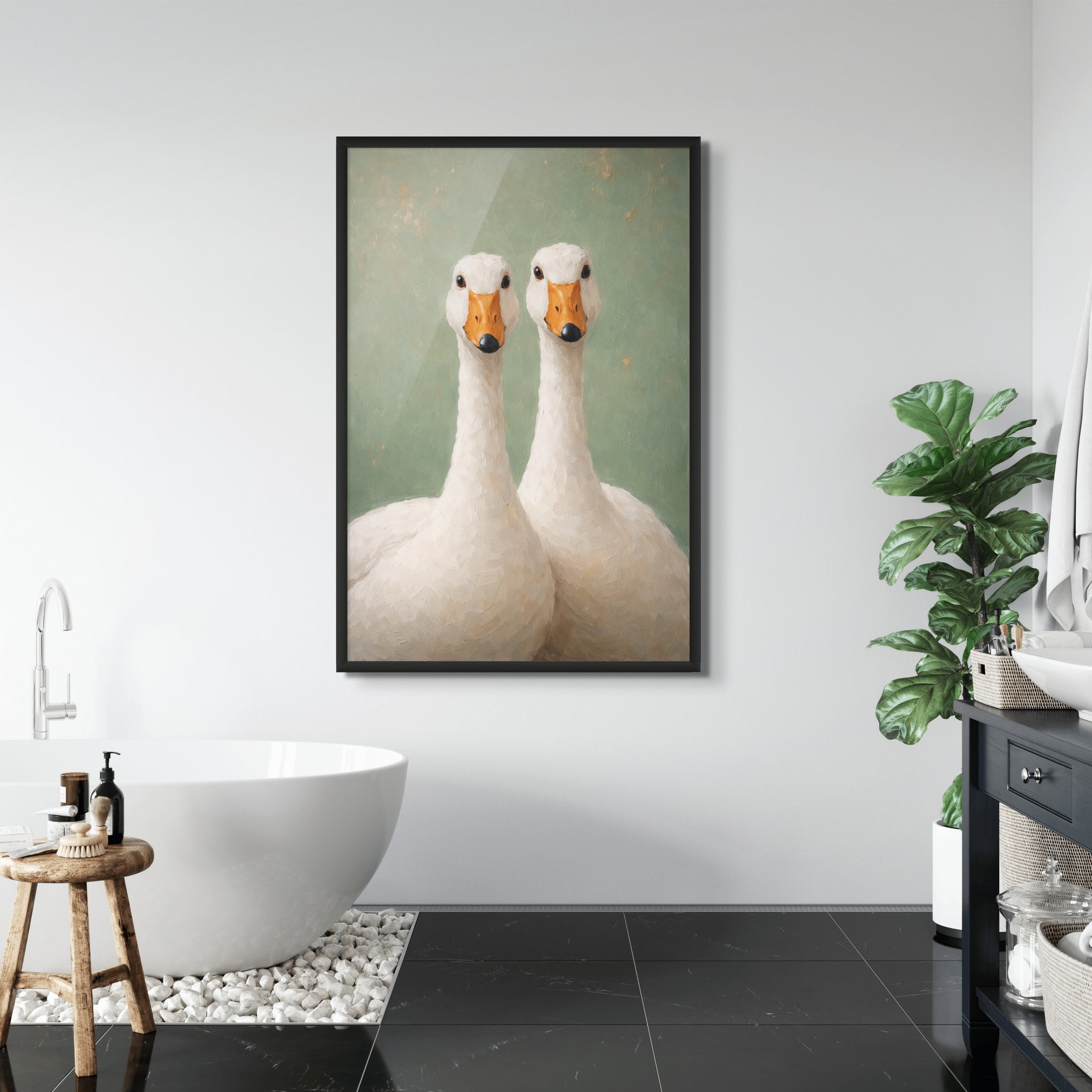 Kleurrijke Vogels Wanddecoratie – Vrolijke Natuur Canvas Print