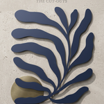 Indigo Dans rond Goud Wanddecoratie – Abstract Elegant Canvas Print