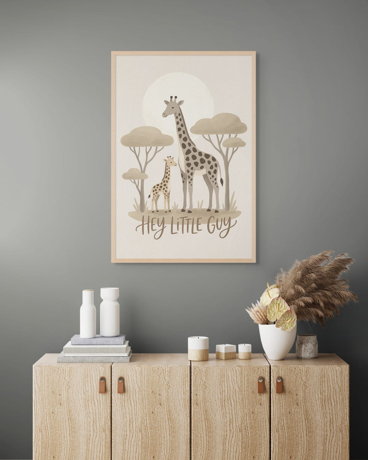 Kleine Stapper op Safari Schilderij