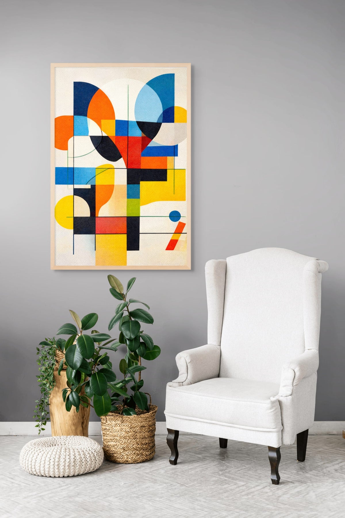 Colour Jazz at the Crossroads Wall Art