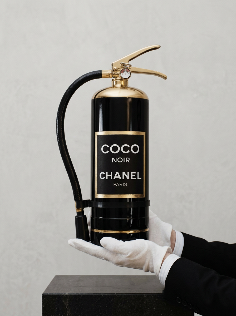 Luxe met Gevaarlijke Glans wanddecoratie met luxueuze details en gevaarlijke glamour