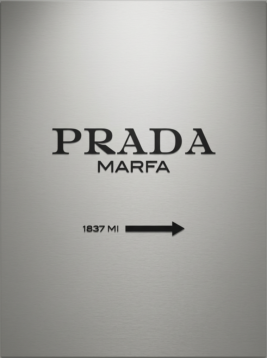 Marfa Miles & Style wanddecoratie met stijlvolle roadtrip-sfeer door eindeloze woestijnwegen
