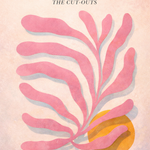 Matisse Coral Cut-Outs wanddecoratie met koraalkleurige knipselvormen in Matisse-stijl