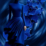 Midnight Orchid Muse