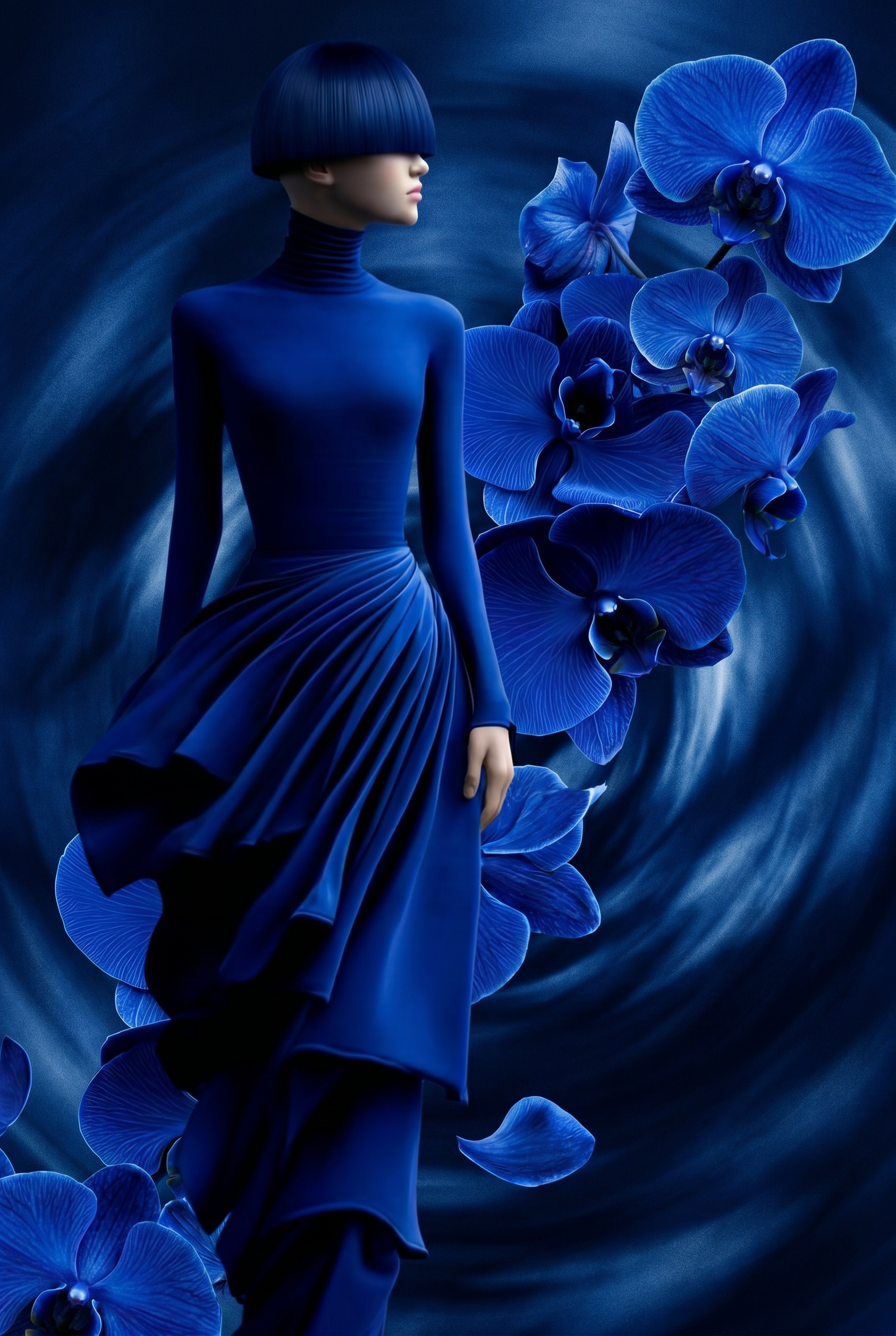 Midnight Orchid Muse
