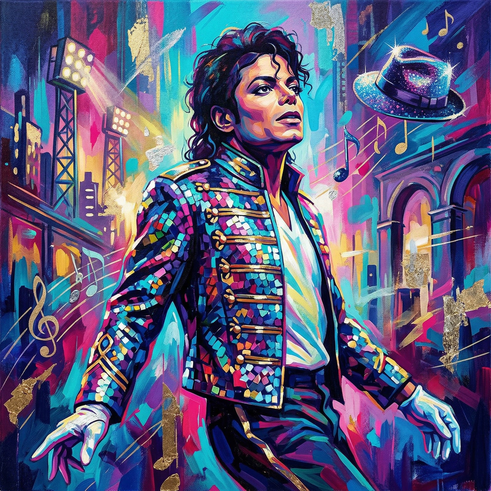 Moonwalk door Neonnachten