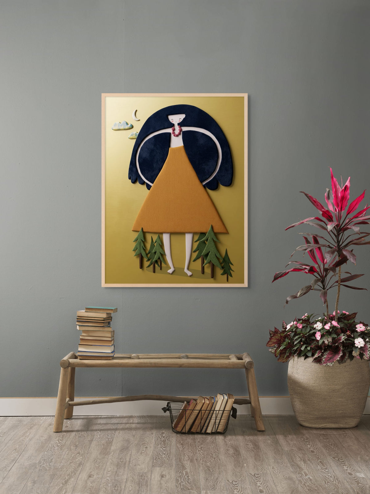 Moonwood Mila Wanddecoratie | ArtifyCanvas
