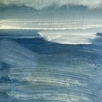 Noordzee in Penseelstreken Schilderij