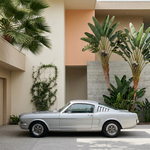 Palm Drive Legend – Wandbild auf Leinwand, Aluminium oder Poster