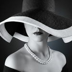 Pearls After Midnight wanddecoratie met glanzende parels in nachtelijke sferen