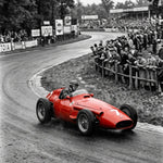Rode Maestro – vintage motorsport wanddecoratie