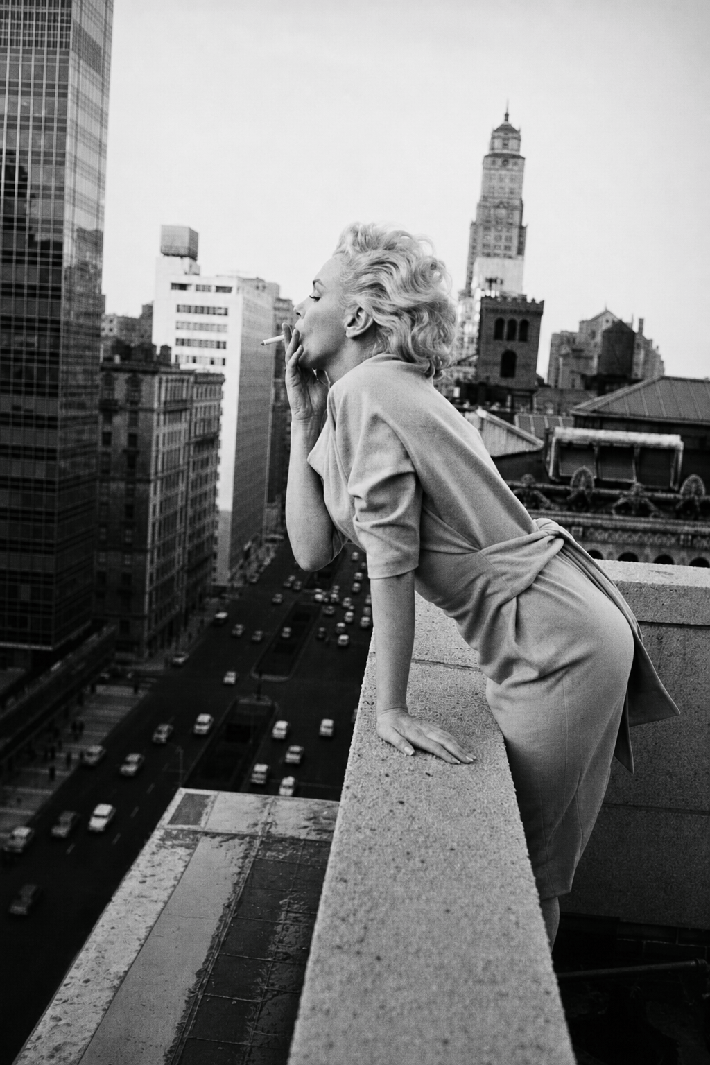 Rookpauze Boven Manhattan