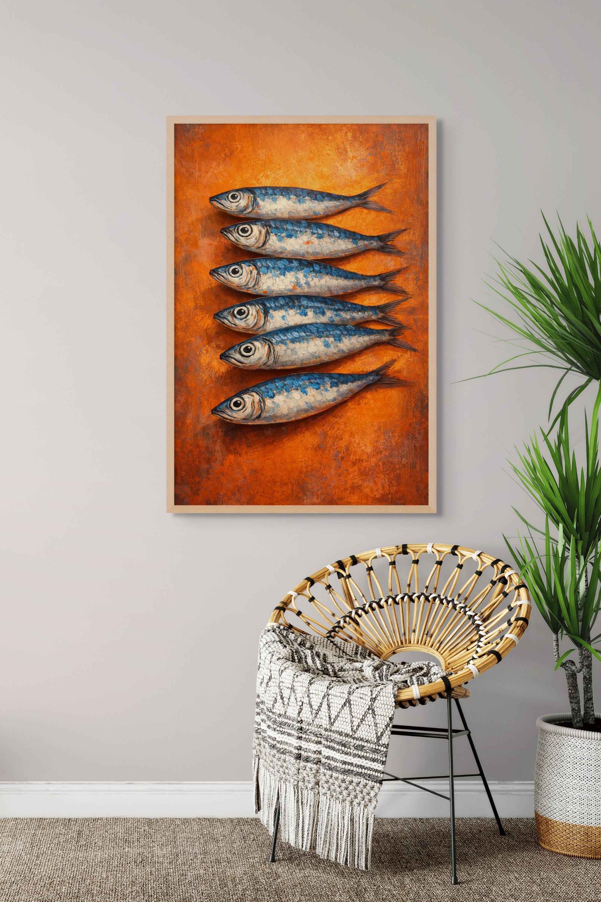 Satijnen Stilte Portret Wanddecoratie – Elegant Vrouw Canvas Print