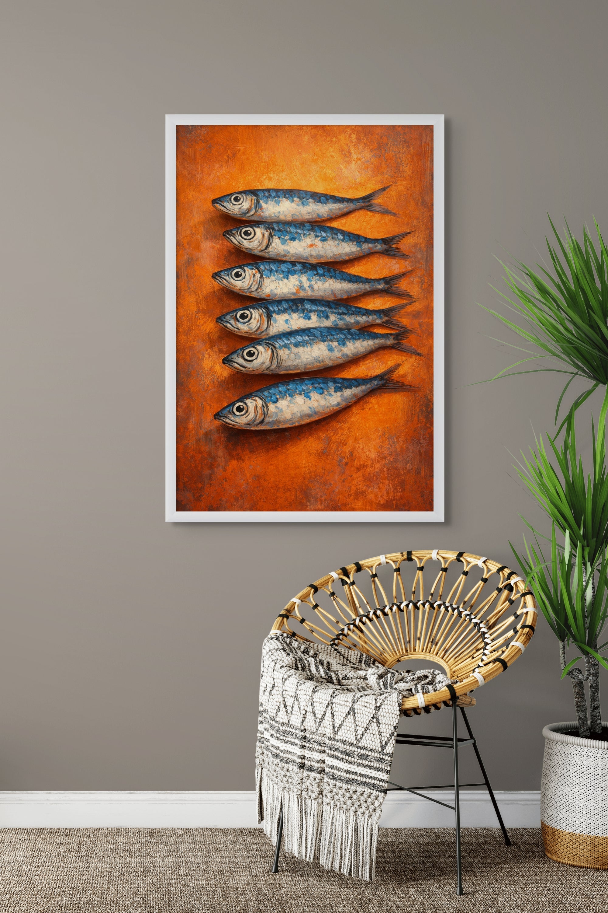 Satijnen Stilte Portret Wanddecoratie – Elegant Vrouw Canvas Print