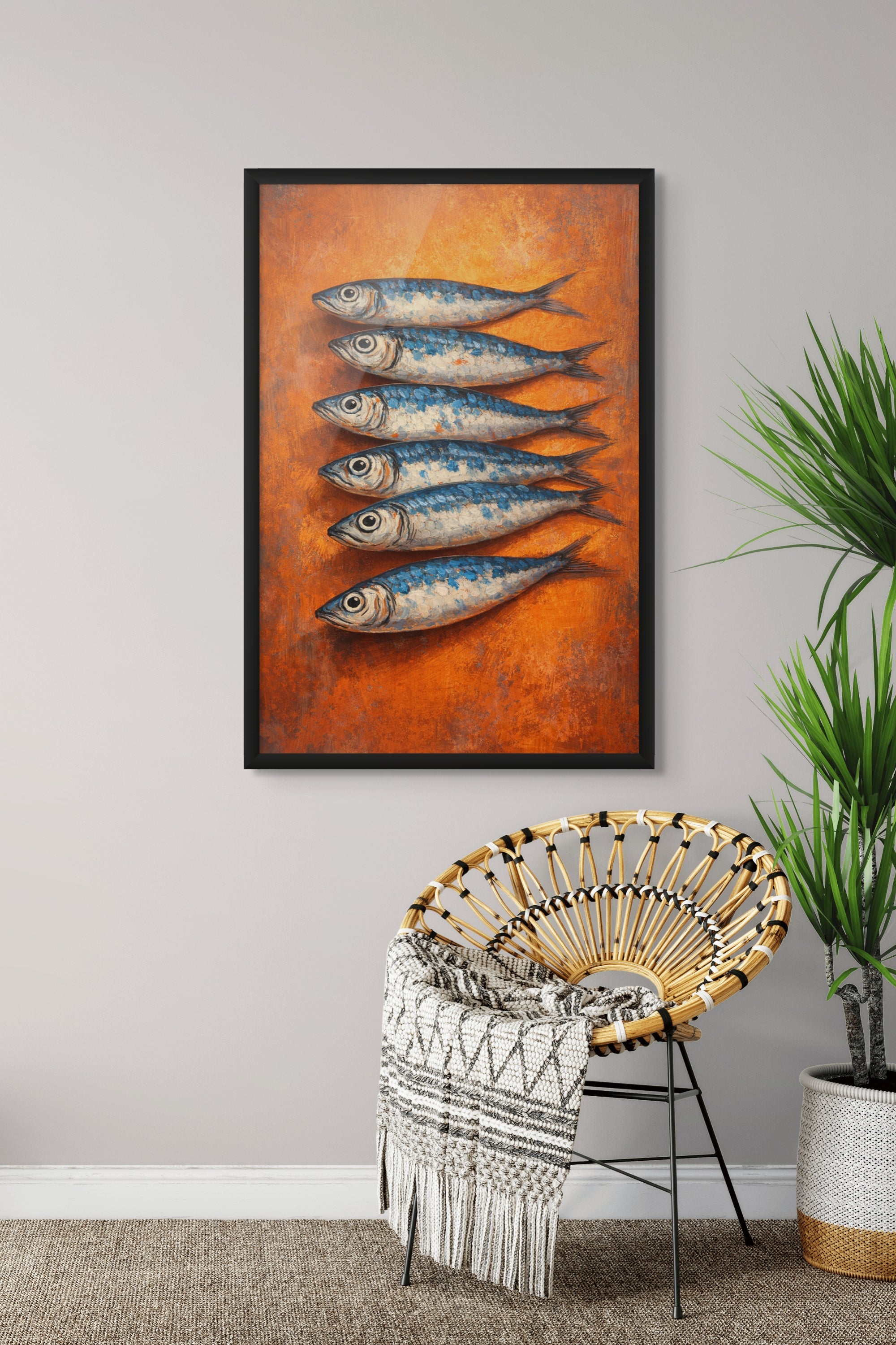 Satijnen Stilte Portret Wanddecoratie – Elegant Vrouw Canvas Print