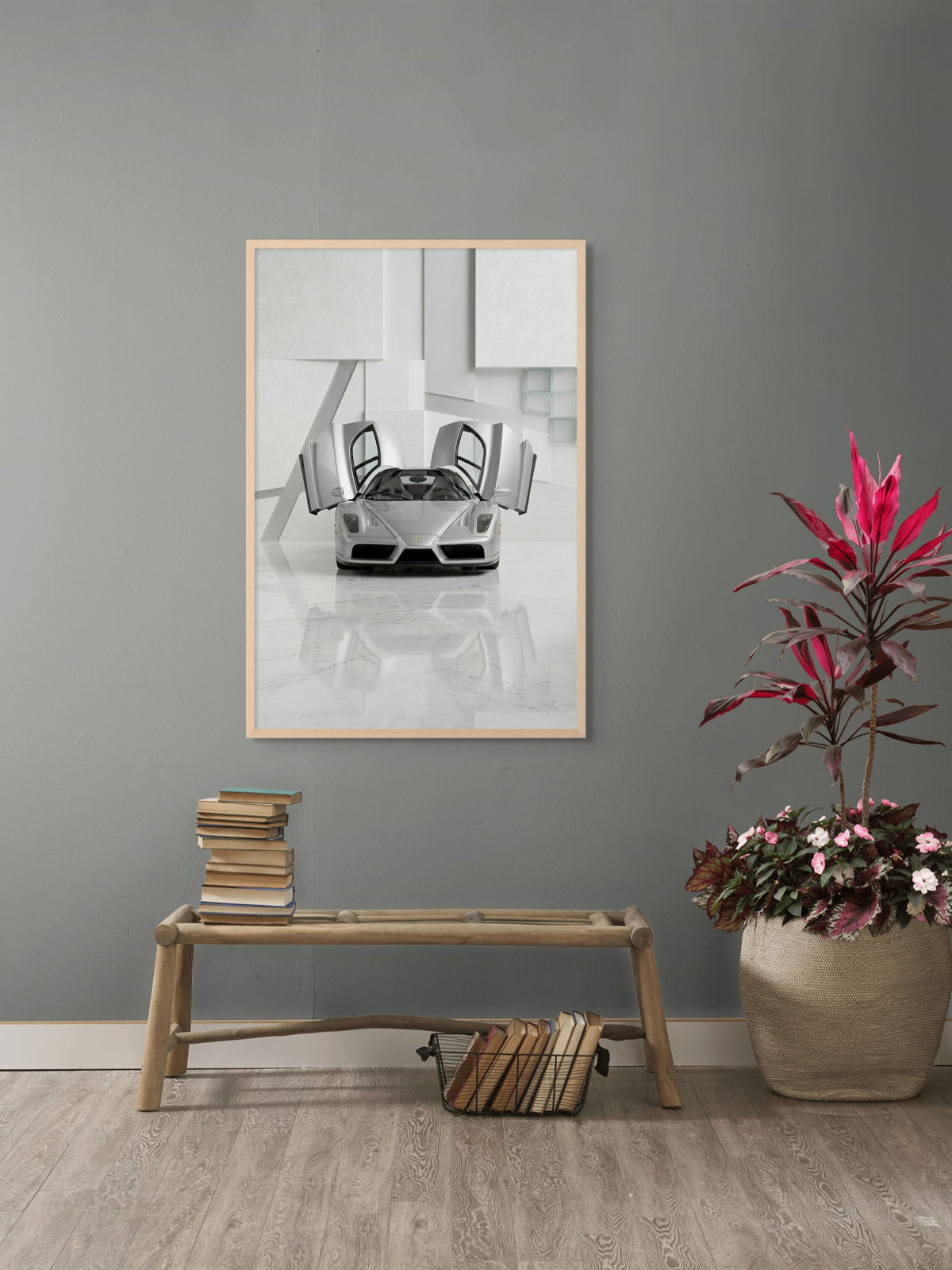 Silver Wing Symphony Wanddecoratie | ArtifyCanvas