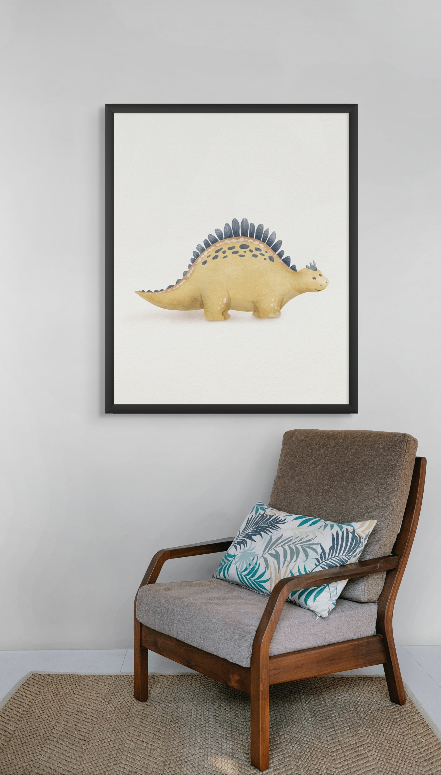 Egel Wanddecoratie Kleurrijk – Speels Dieren Portret Canvas Print