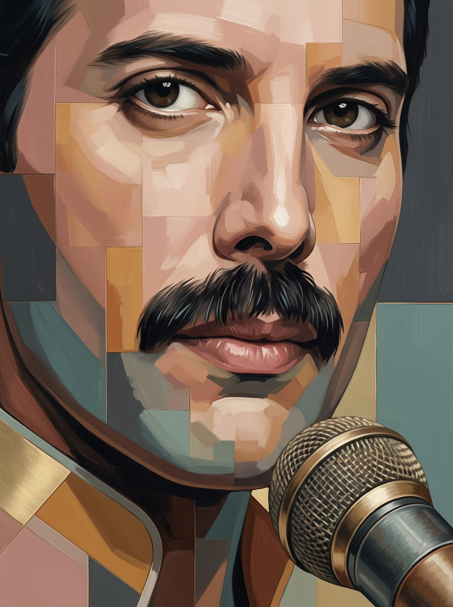 Stem van de Ziel wanddecoratie met diepgevoeld portret vol emotie