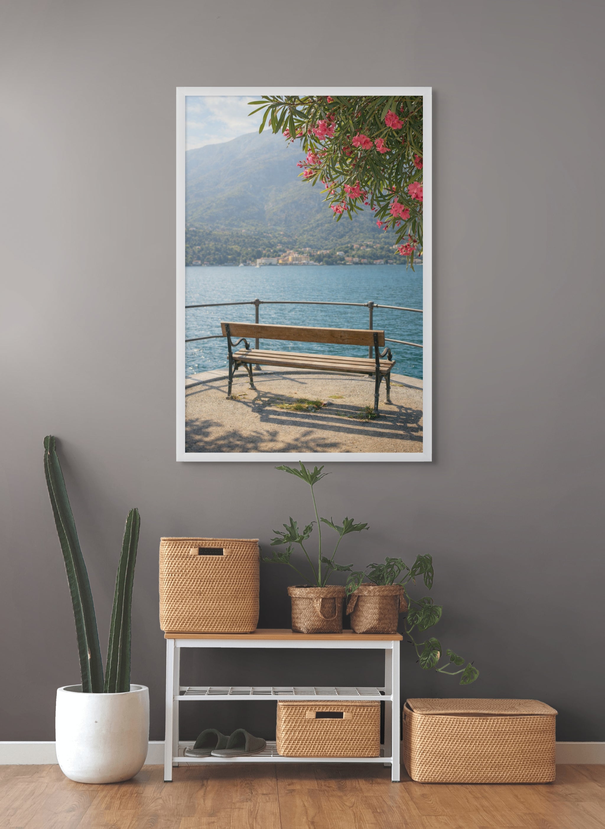 Stilte aan het Meer Wanddecoratie – Sereen Landschap Canvas Print