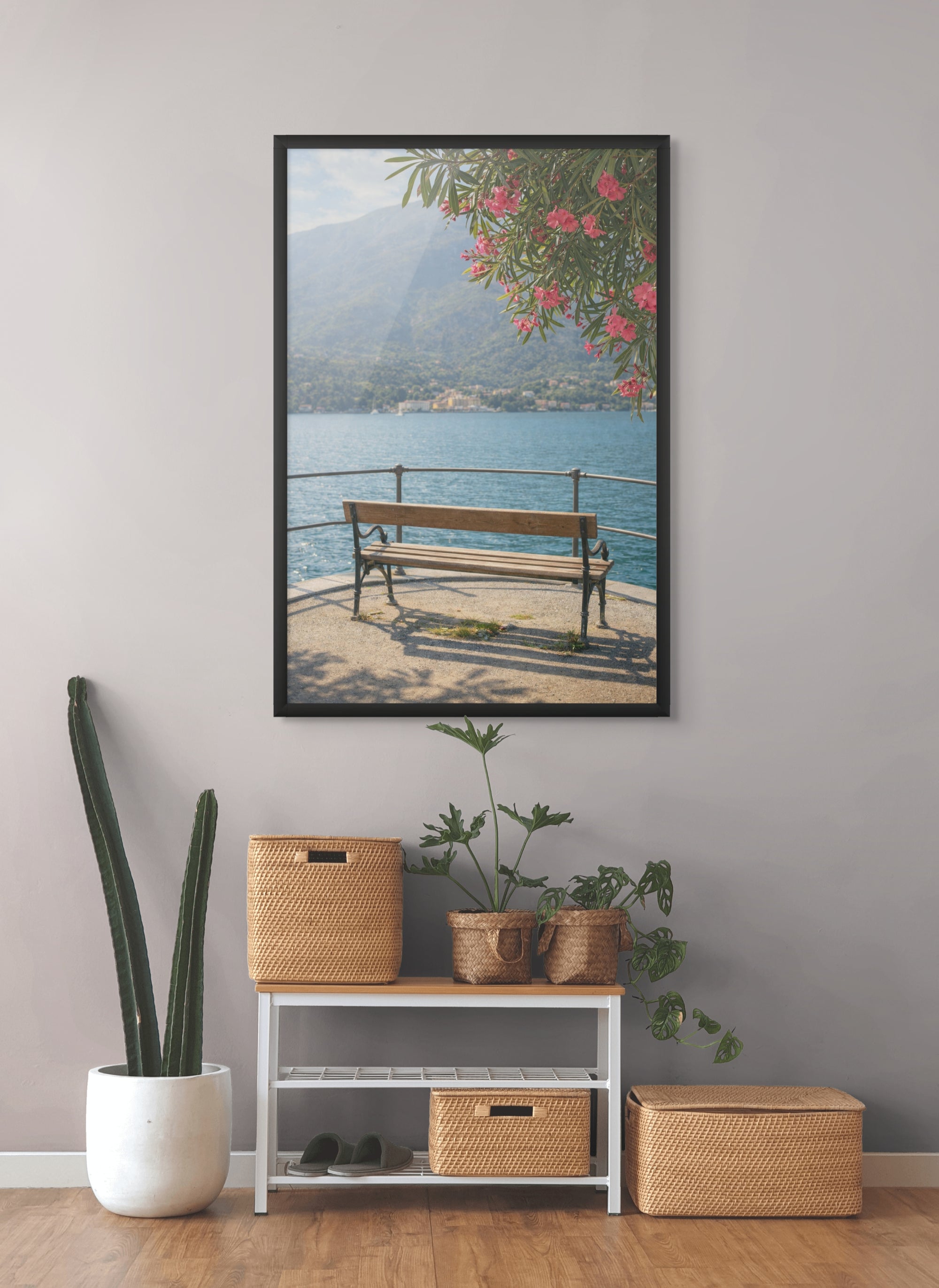 Stilte aan het Meer Wanddecoratie – Sereen Landschap Canvas Print