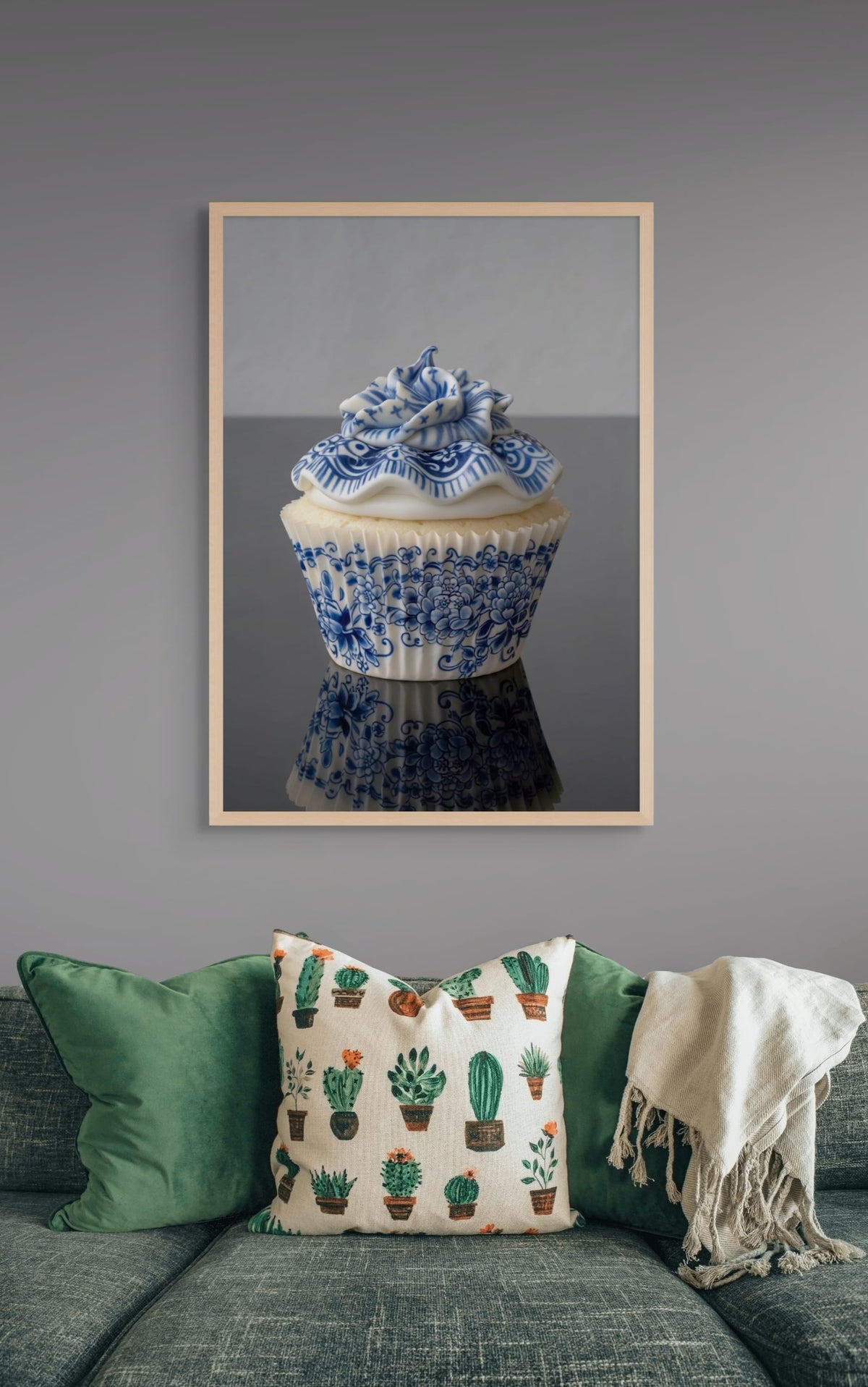 Suiker & Delfts Blauw wanddecoratie | ArtifyCanvas