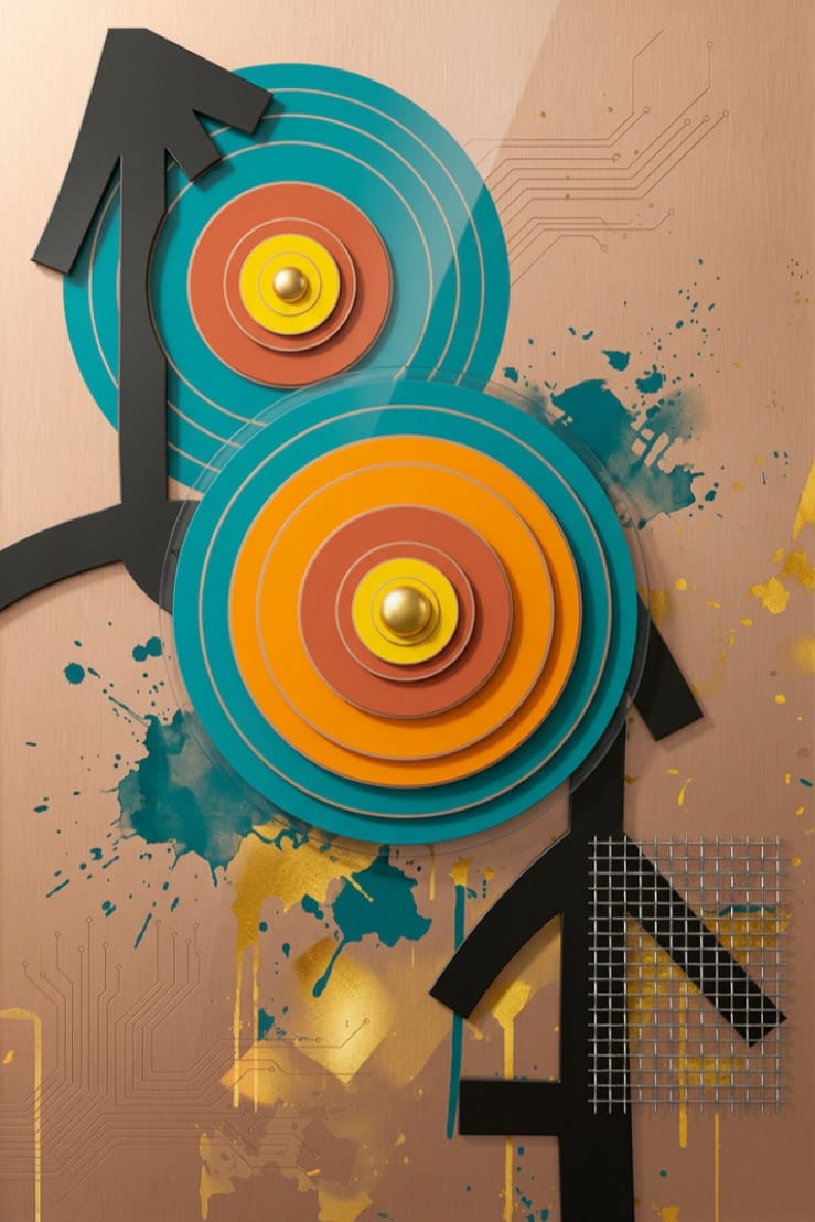 Target Rush Royale Schilderij