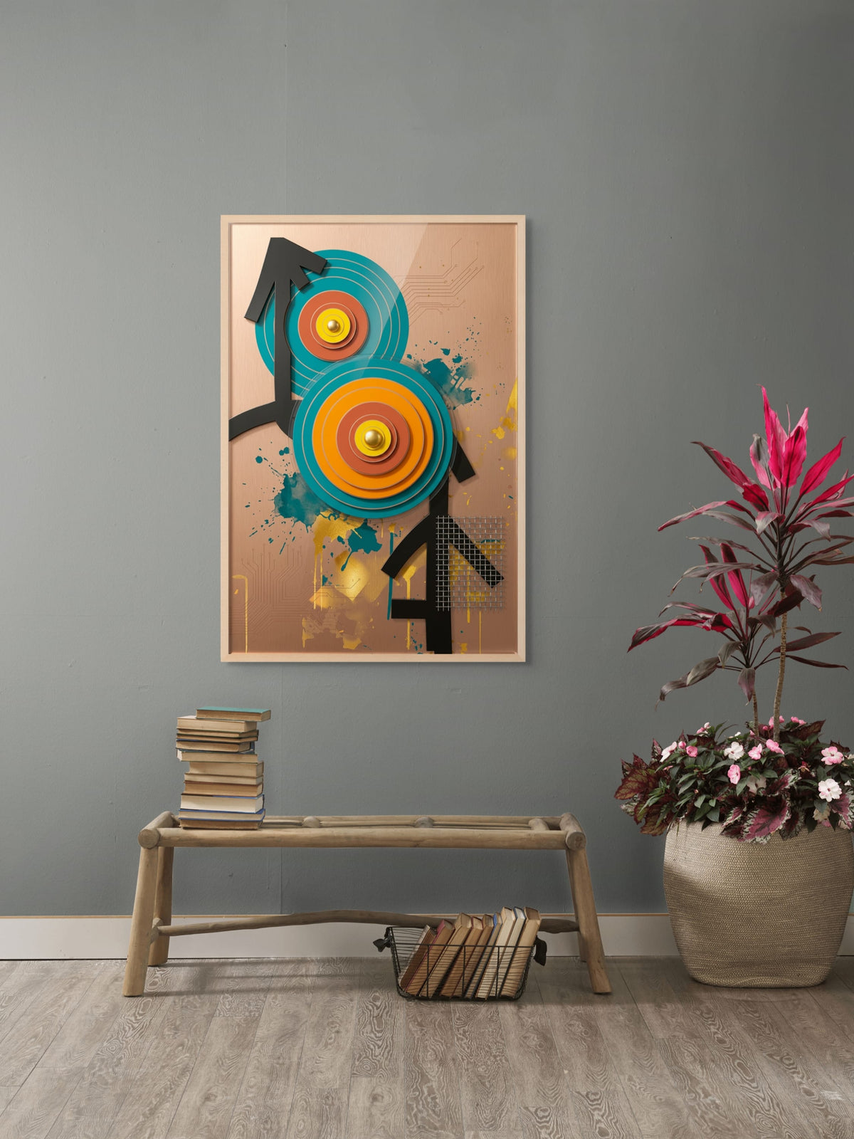 Target Rush Royale Wanddecoratie | ArtifyCanvas