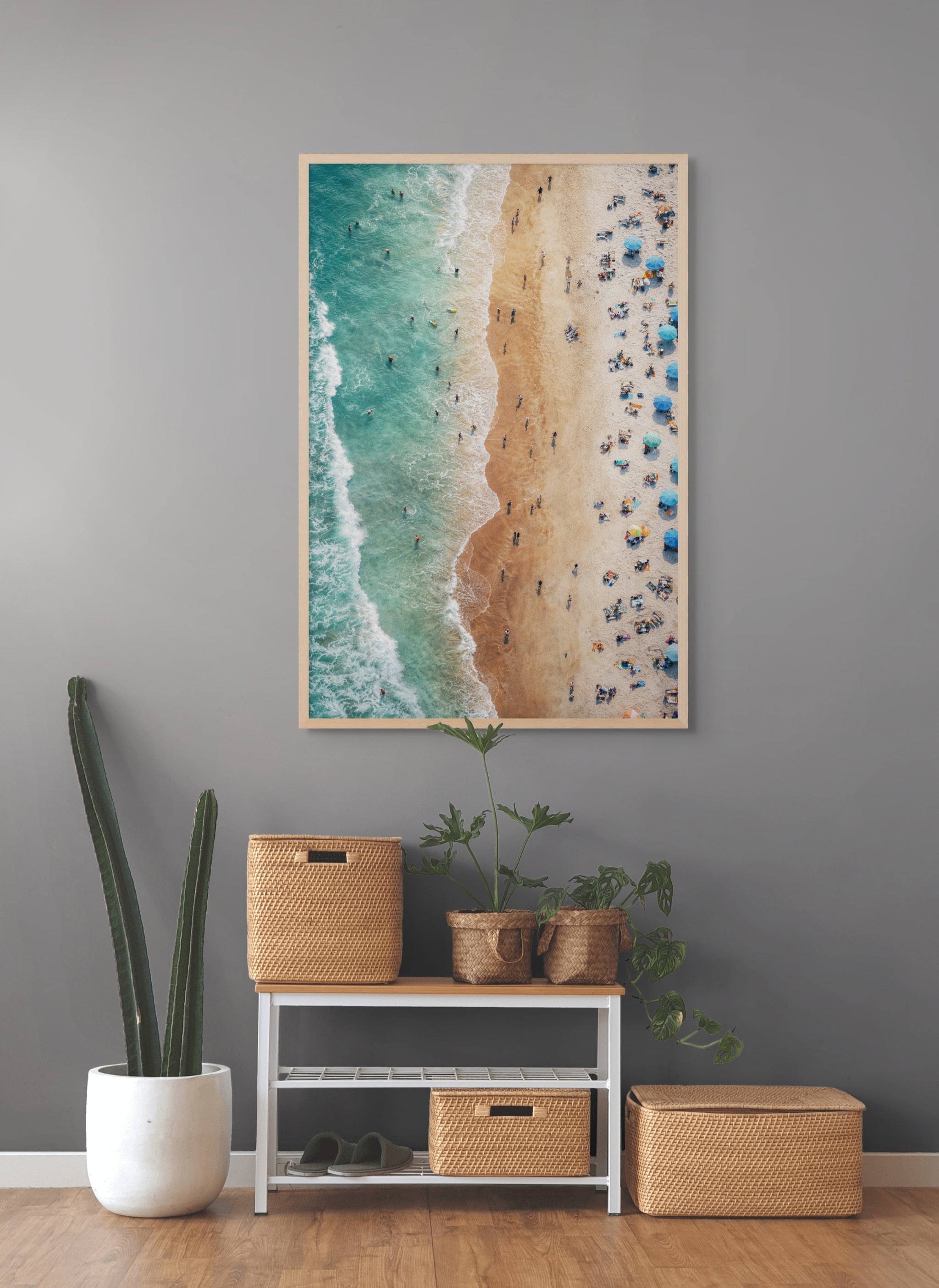 Zee Rust Wanddecoratie Golven – Serene Oceaan Canvas Print
