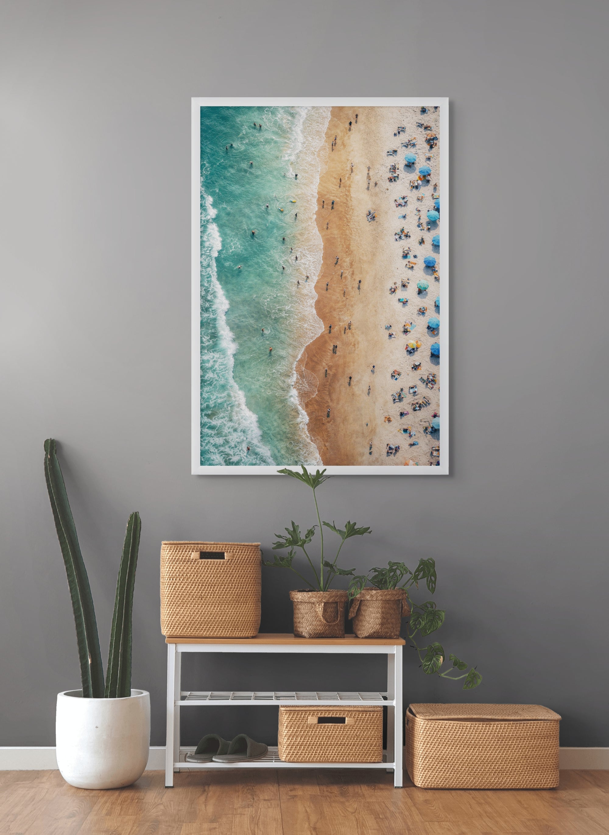 Zee Rust Wanddecoratie Golven – Serene Oceaan Canvas Print