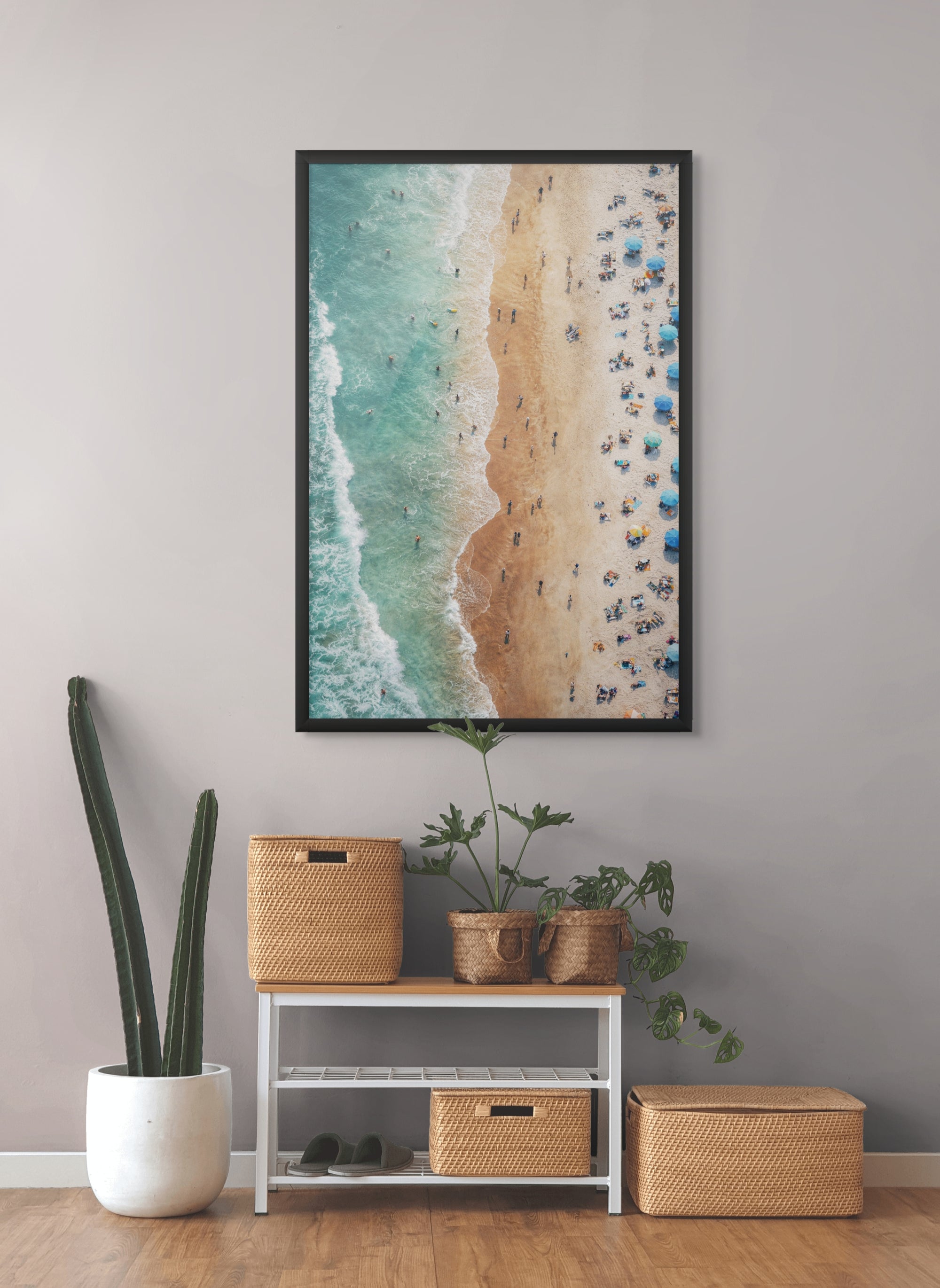 Zee Rust Wanddecoratie Golven – Serene Oceaan Canvas Print