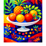 Tropisch Feest op Fruitschaal