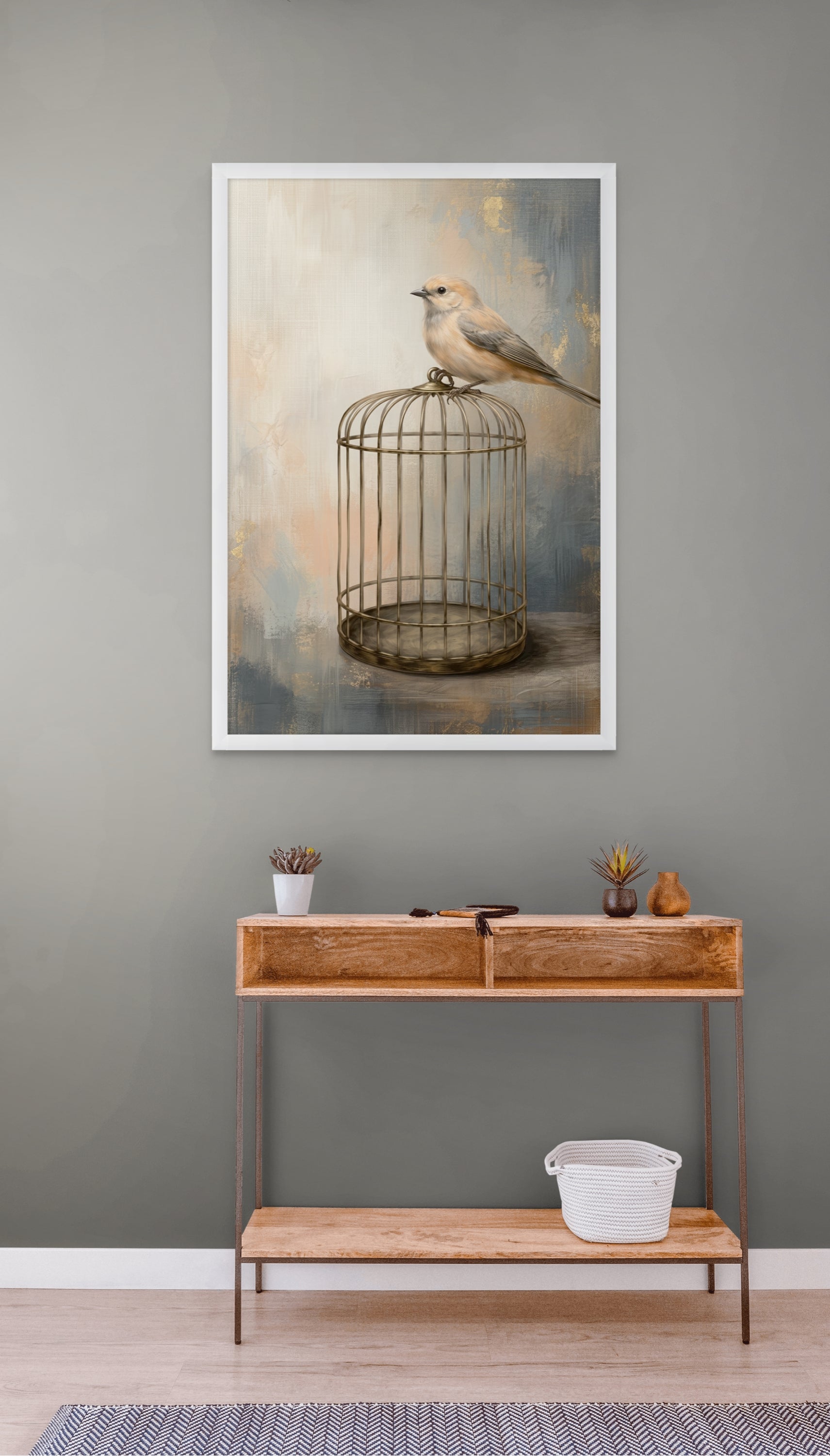 Vrije Vleugels Vogel Wanddecoratie – Serene Natuur Canvas Print