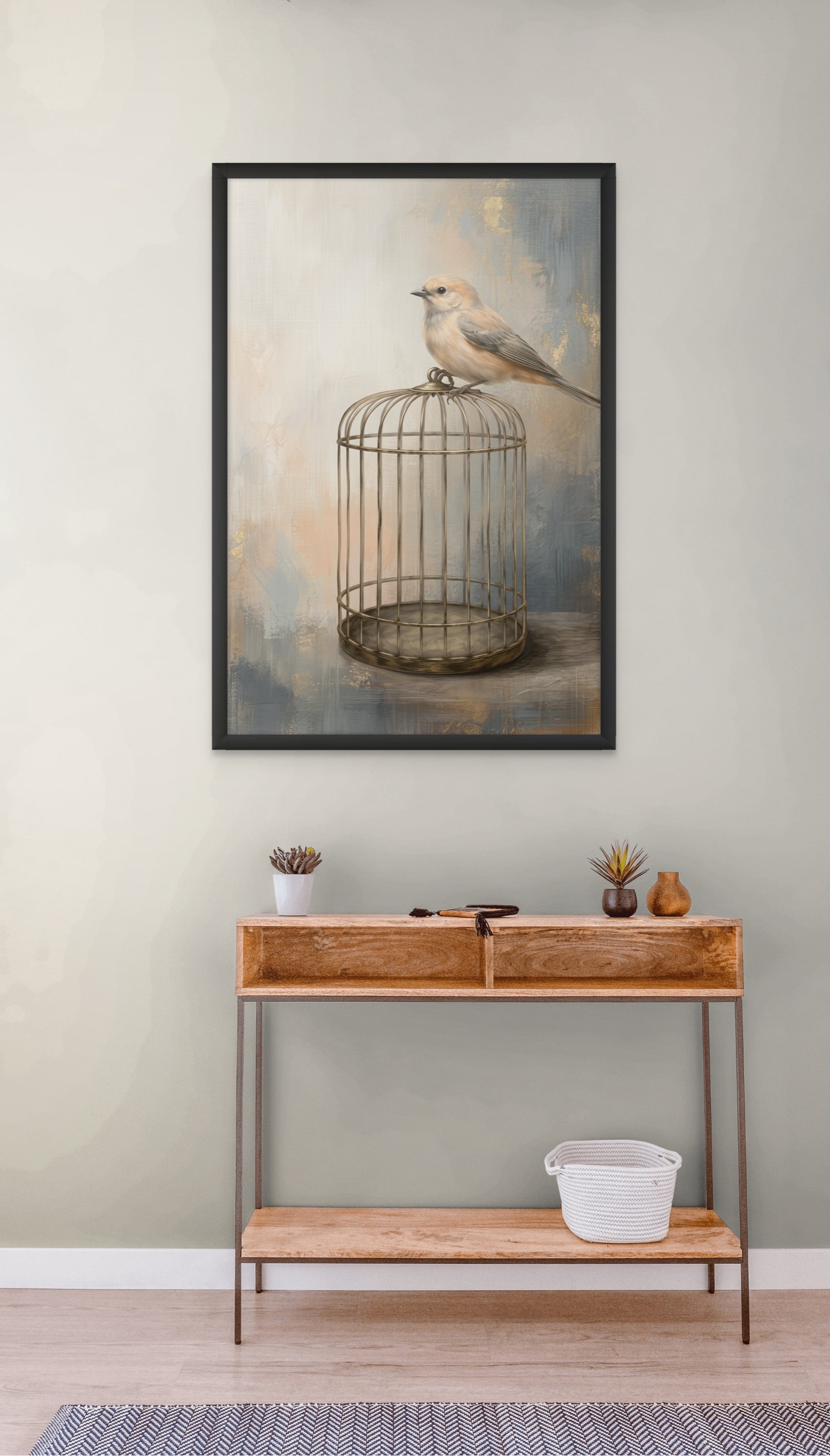 Vrije Vleugels Vogel Wanddecoratie – Serene Natuur Canvas Print