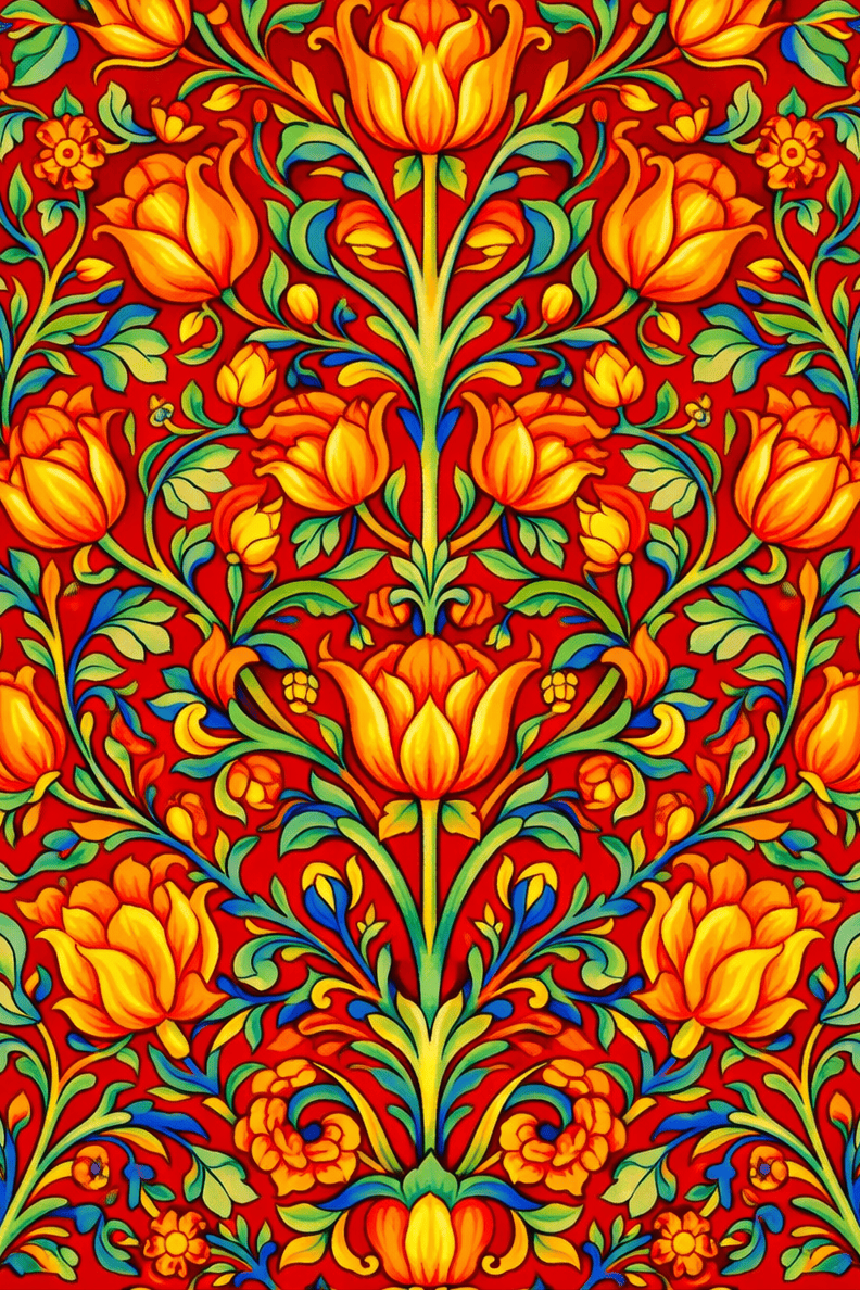 Stilvolles Modeporträt als Silhouette Wanddekoration
