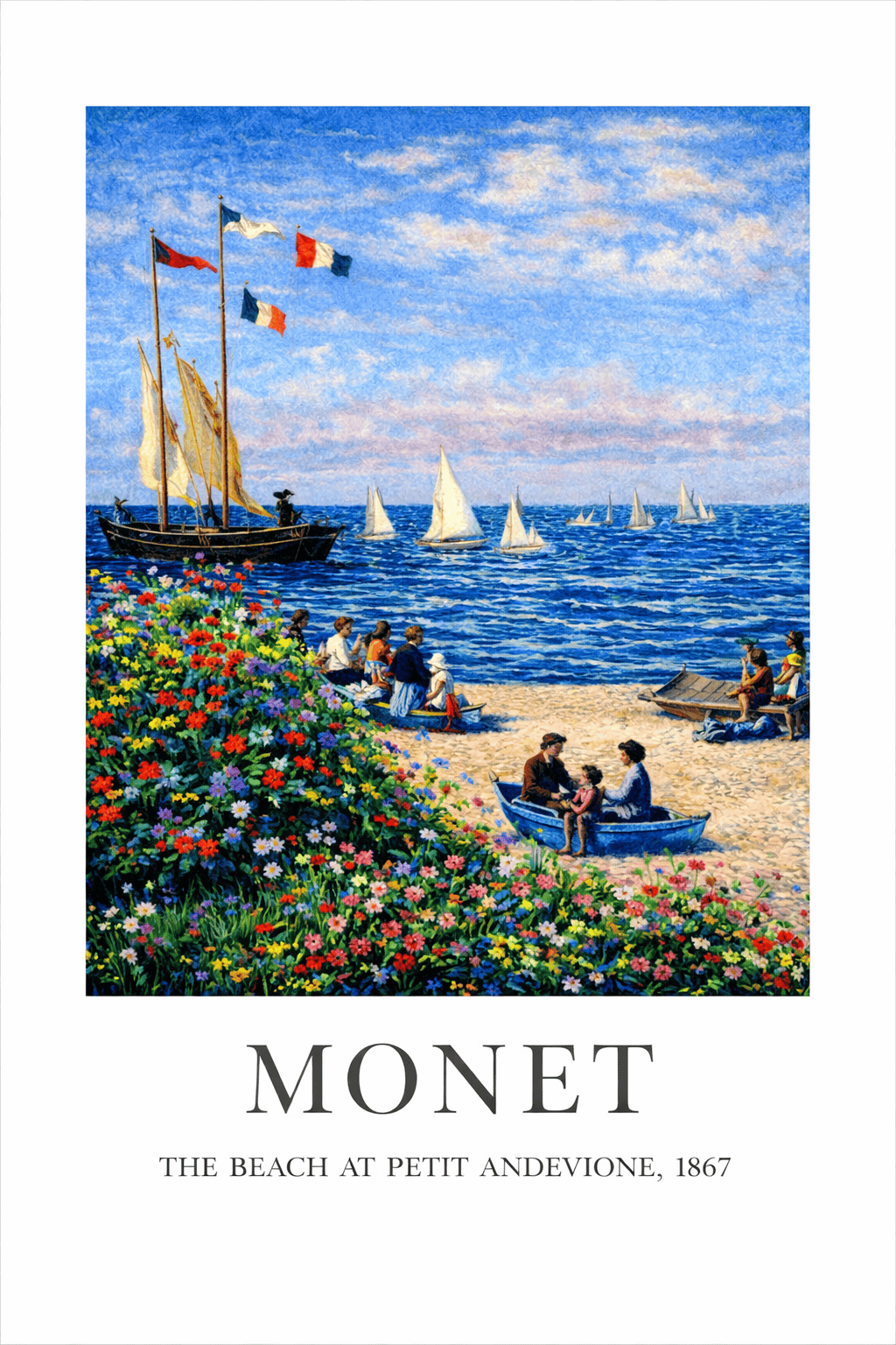 Zomerbries aan Zee Wanddecoratie | ArtifyCanvas