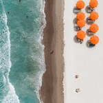 Zoutzee & Oranje Parasols (kopie)